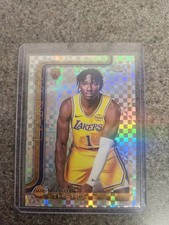 2025-26 Topps Chrome Basketball Adou Thiero Base X-Fractor Refractor (RC)