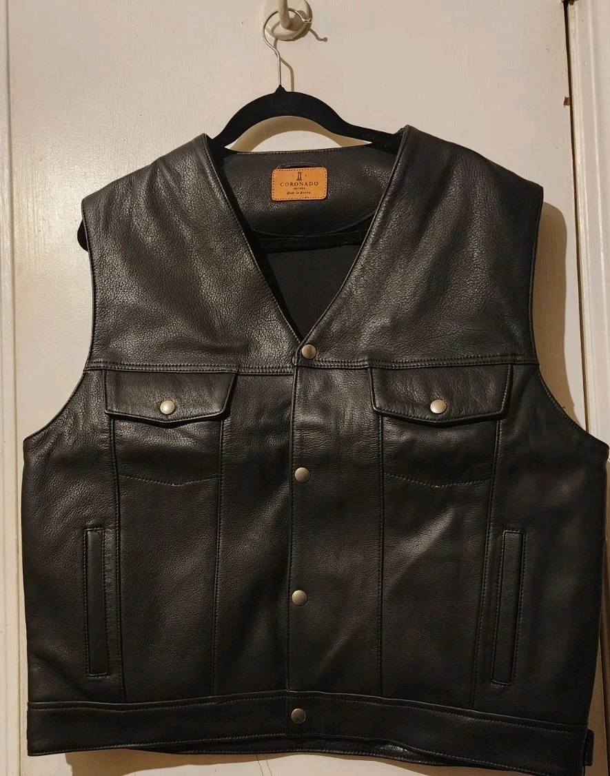 Coronado Leather Outer Shell Coats, Jackets & Vests for Men for