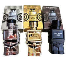 ROBOT HOMME - x3 30ml Men's Aftershave - Future, Gold & Noir - New Sealed Boxes