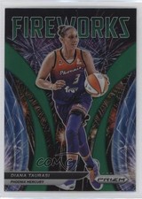2022 Panini Prizm WNBA Fireworks Green Prizm Diana Taurasi #1 0nr3