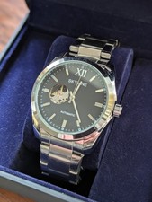 Reloj Mecánico Automático Hombre SKYLINE Acero Inoxidable Números Romanos