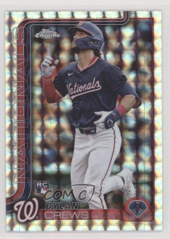 2025 Topps Chrome Geometric Refractor Dylan Crews #146 0s5s