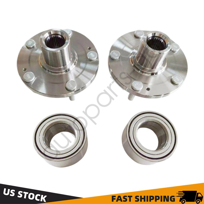 FRONT Wheel Bearing & Hub PAIR For 2003-2015 Sonata