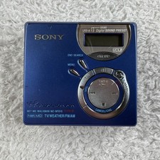 Sony Portable MD Minidisc Player Recorder MZ-NF610 NetMD Walkman Parts Untested