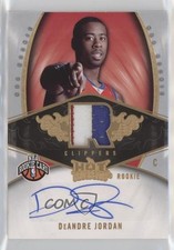 2008-09 Fleer Hot Prospects Rookie 43/399 DeAndre Jordan #135 Auto e0h