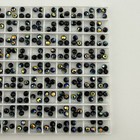 288 Piece Swarovski 5000 Crystal Jet Black AB 3mm Round Faceted Beads — photo 3