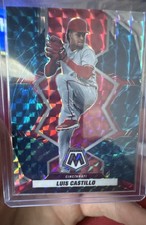 2022 Panini Mosaic - Luis Castillo #175 Genesis Mosaic Prizm Case Hit!