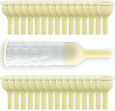 30 PCS Male External Catheter with Fixer Rubber,Latex Condom Material Individual