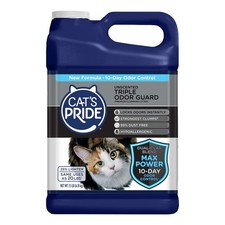 Unscented Clumping Cat Litter, 15 Pound Heavy Duty Odor Control, Jug