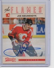 JOE NIEUWENDYK 2012-13 Panini Classics signed card auto AUTOGRAPH #188 Flames