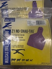 Z Tags 25 Count Tags for Calves Various Styles