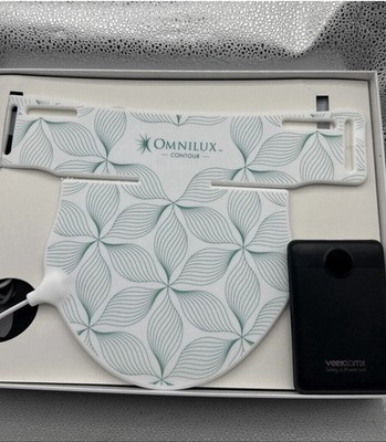 LikeNew-Omnilux Contour Neck & Decollete Lines Red Light Therapy Device&PWR Bank