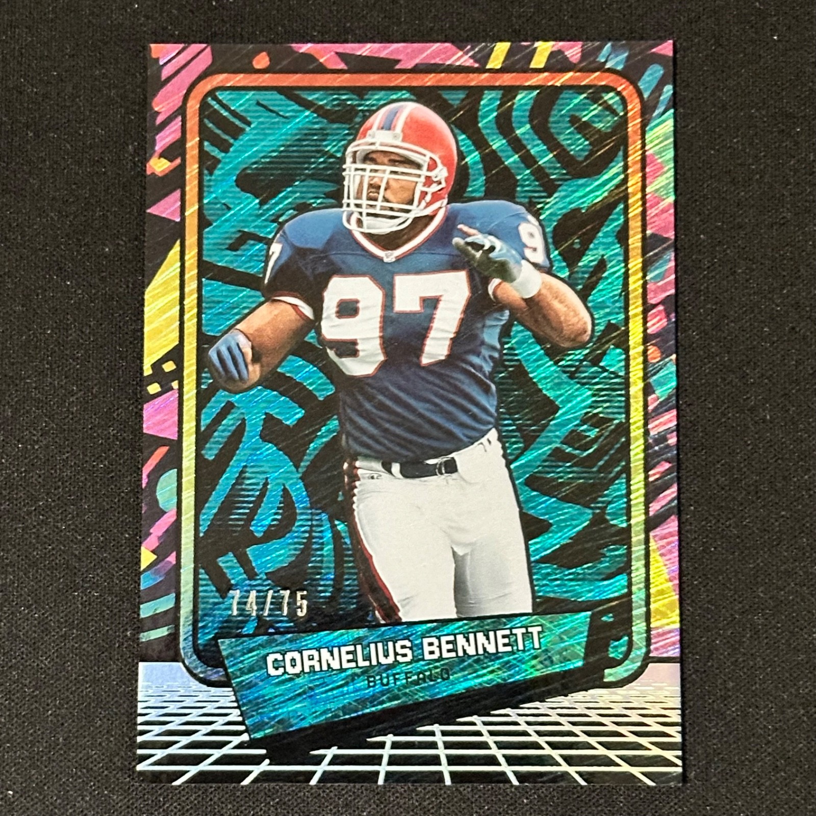 2026 Panini Decades 90s Cornelius Bennett /75 #35 Bills
