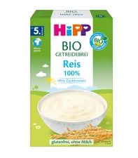 HiPP ORGANIC Baby Cereal 100% Rice From 4+ Months Gluten Free 200gr/7.05oz