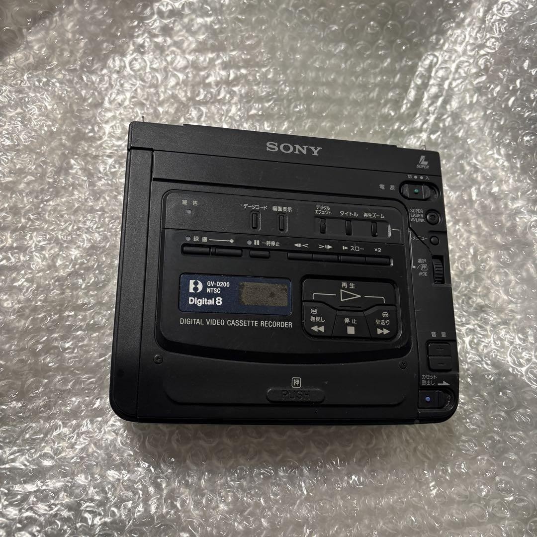 SONY GV-D200 デジタルビデオカセットレコーダー 楽天市場】ソニーグループ SONY ビデオカセットレコーダー GV