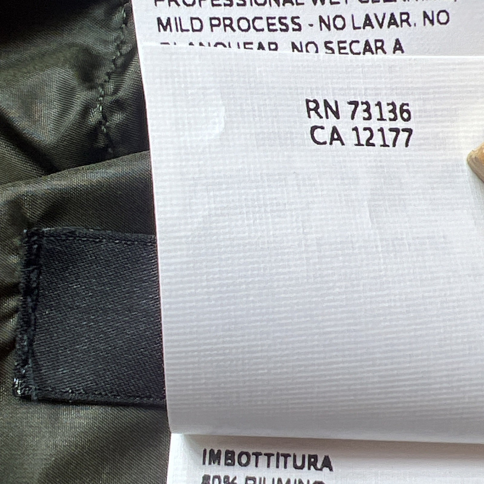 Weekend Max Mara Reversible Down Jacket Olive/Ivo… - image 18