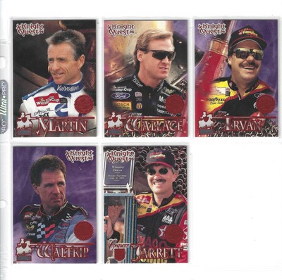 *1996 Knight Quest RED KNIGHT PREVIEW-#17 Darrell Waltrip--#/1996-1 CARD ONLY!*