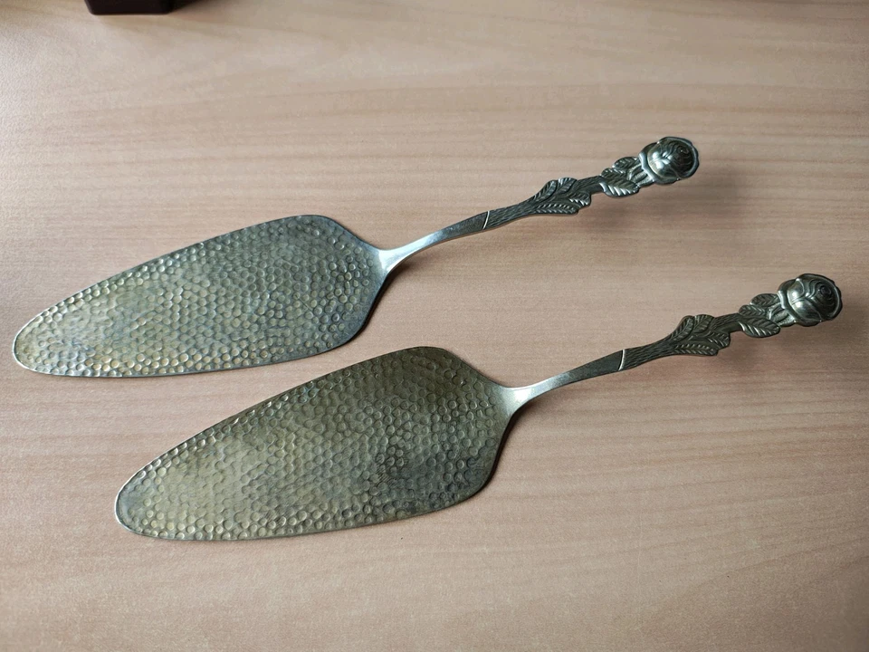 Kaffeebesteck vergoldet, Hildesheimer Rose, 26-teilig - Bild 4 von 4