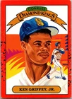 1990 Donruss Diamond Kings #4 Ken Griffey Jr.