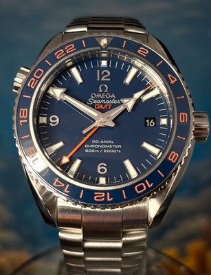 Omega Planet Ocean GMT 43.5mm Good Planet  232.30.44.22.03.001 Box & Papers