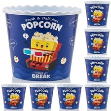 Modern Style Reusable Plastic Popcorn Box/Popcorn Containers/Popcorn Bowls Se...