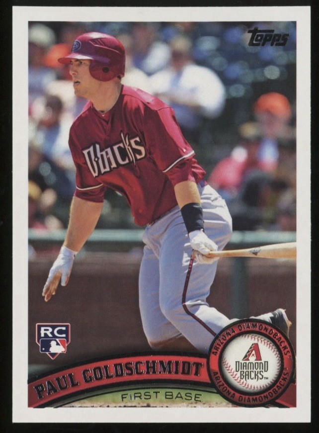 2011 Topps Update Series - Paul Goldschmidt #US47 (RC)