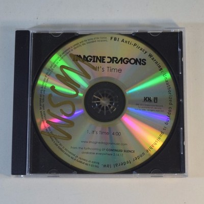 Imagine Dragons It's Time CD 2012 Promo of Debut Single - Interscope Promotional