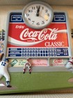 Vintage Coca-Cola 3D Baseball Stadium Wall Clock 1990’s - NIB  — photo 3