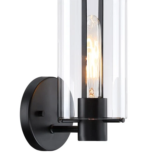Designers Fountain D332M-WS Skylar 13" Tall Wall Sconce - Black - Picture 4 of 9