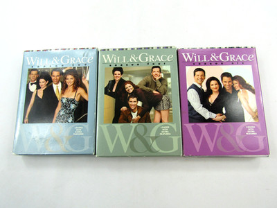 Will & Grace Box Sets Seasons 2, 4, & 6 NBC Comedy Drama Special Features
