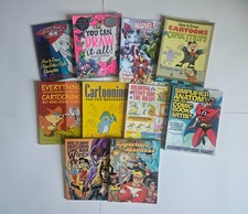 Lot of 10 how to Draw Books. Very Good Condition. How to Draw it All, Cartoons