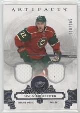 2017-18 Upper Deck Artifacts Silver Materials 18/165 Nino Niederreiter #12 0j4n