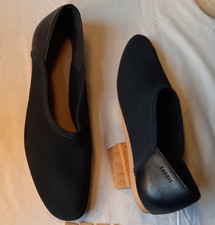 Esprit Damen Ballerinas Blau Leder perforiert...