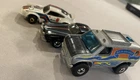 Vintage   Hot Wheels Lot  Gray Baja Breaker Van, Porsche 911, Blackhawk Stutz