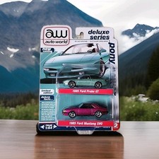Auto World Pony Power 1995 Ford Probe  1985 Mustang SVO
