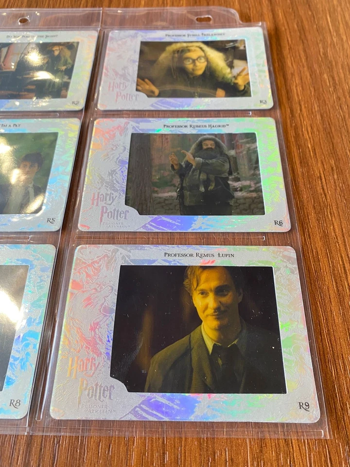 2004 Artbox Harry Potter Prisoner of Azkaban Film Cardz Rare Card Set (R1-R9) - Image 4 of 4