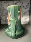 Ceramic vase 'Clematis' by Roseville Pottery — photo 3