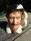 Royal Doulton Ltd Ed Charakter Krug - "Sir Francis Drake" - signiert - schön