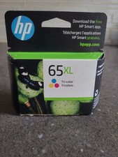 NEW HP 65XL N9K03AN Tri-color Ink Cartridge OEM Genuine EXP Aug 2025 NOS SEALED