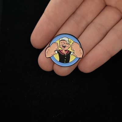 Popeye Spinatmann Anime Pin Badge Metall Anstecker Fan Artikel