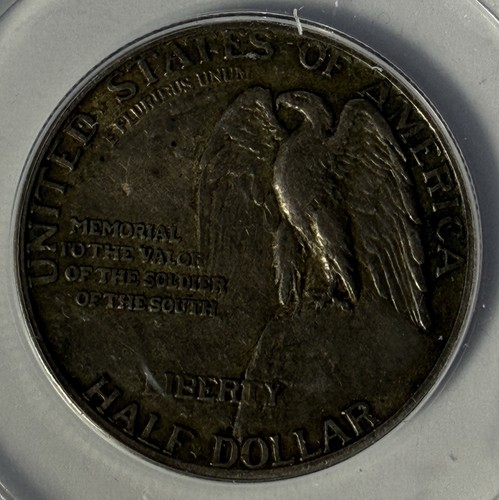 1925 Stone Mountain Commemorative Half Dollar - ANACS EF 40 - Details - Picture 3 of 4