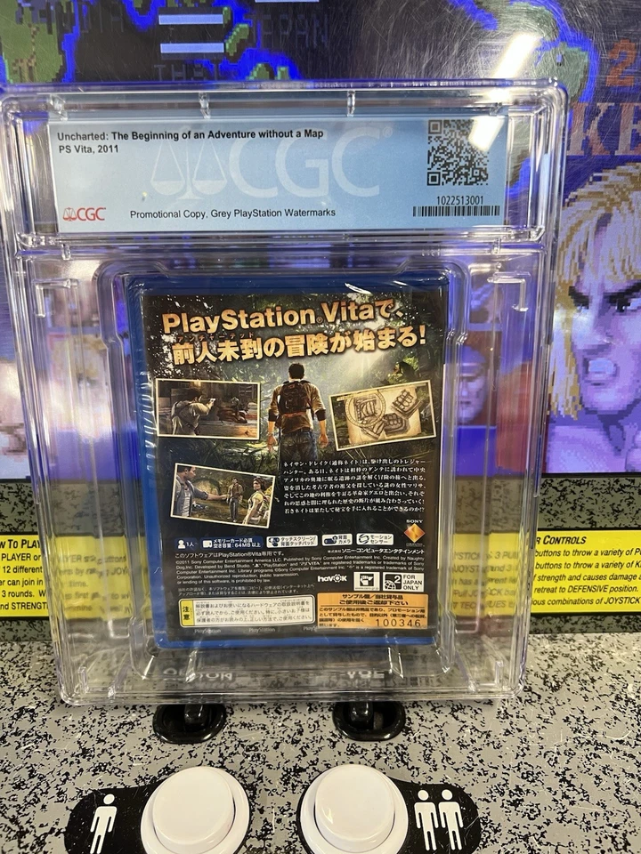 2011 PS Vita Uncharted Golden Abyss Graded CGC 8.0 A Sealed - Rare JP Promo Copy - Image 3 of 4