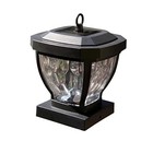 Manchester Solar Post Cap, Model SL994, 3.5"x3.5", Dark Bronze - High