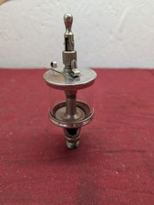 Large Vintage Michigan Lubricator Co. Brass nickel Drip Oiler Hit Miss Engine 