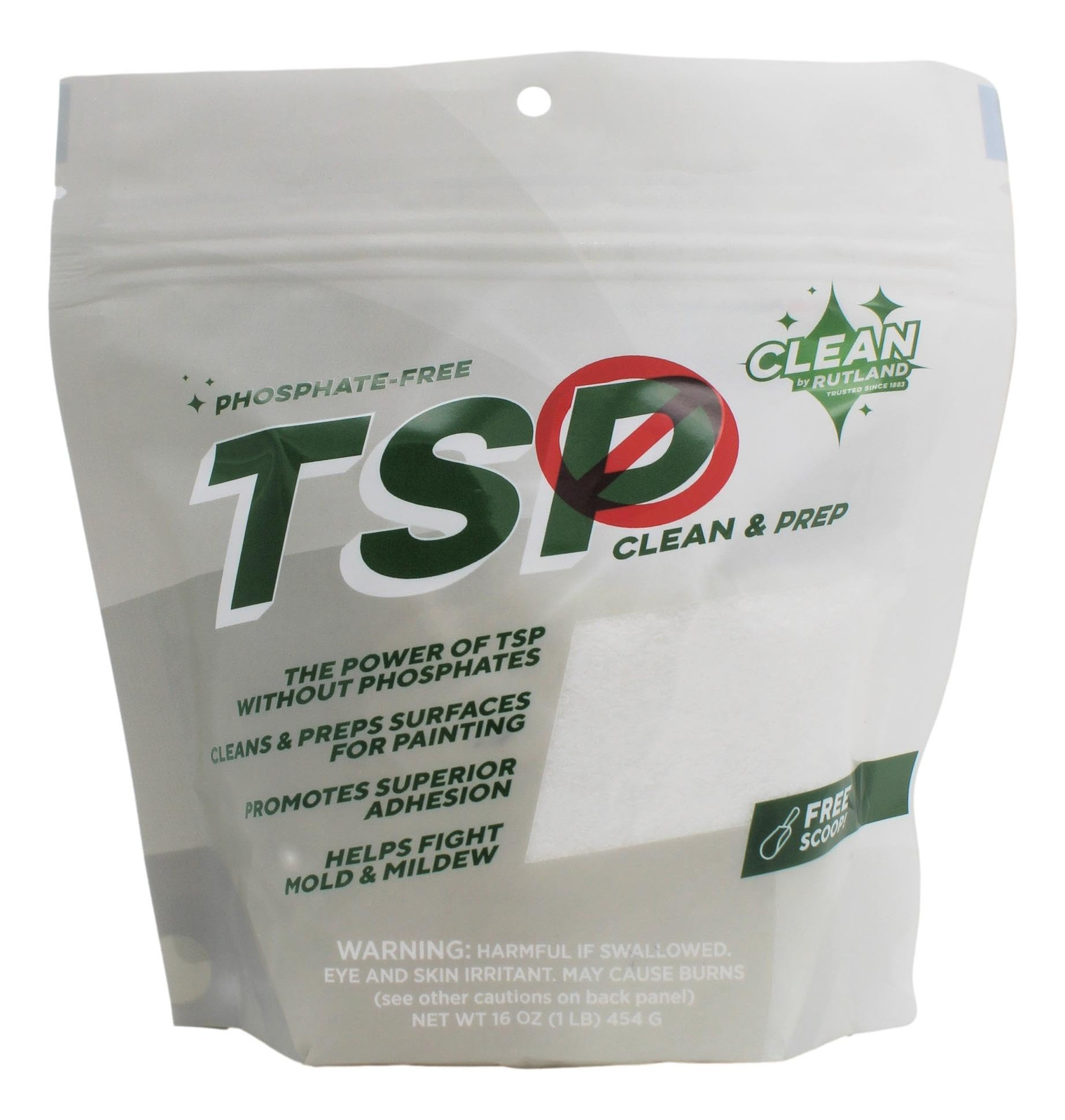 Rutland TSP-PF Clean & Prep, Phosphate-Free & Eco-Friendly All-Purpose Cleane...