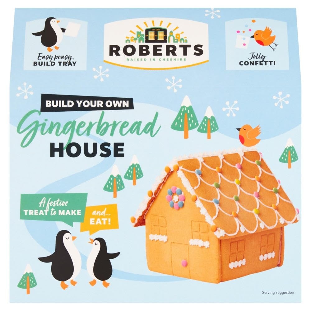 Roberts Build Your Own Gingerbread House 616g