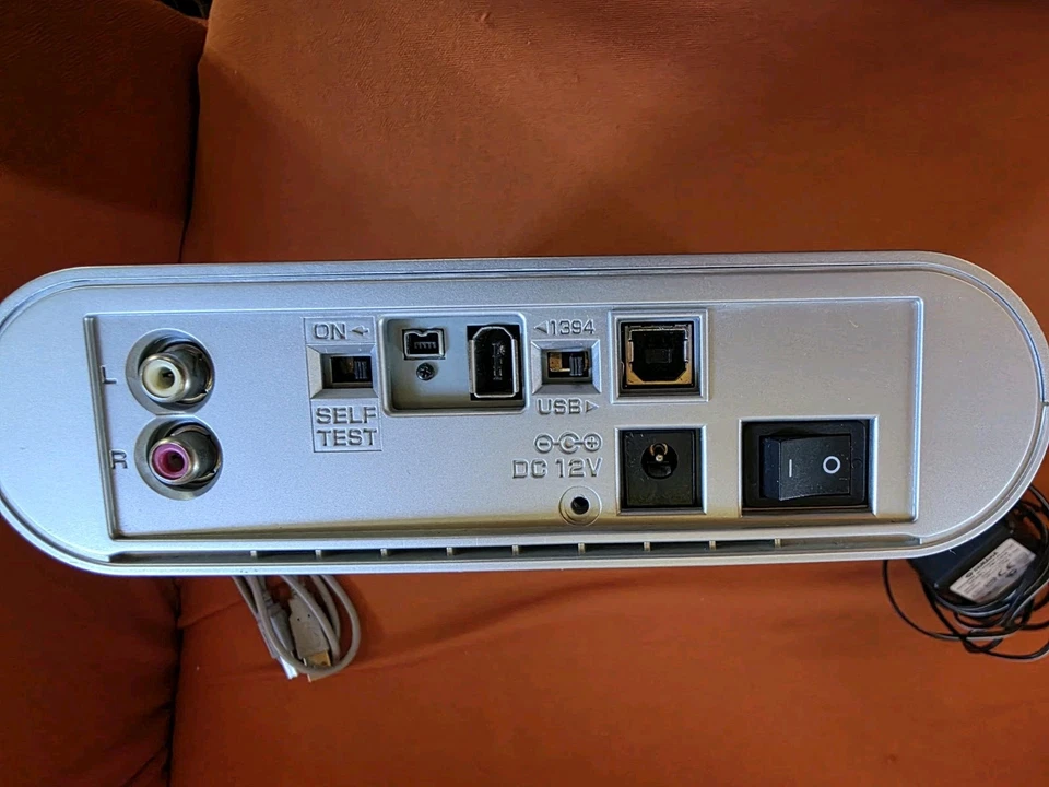 Plextor PX-708UF Masterizzatore DVD CD esterno USB 2.0 FireWire Analogico Audio - Immagine 4 di 4