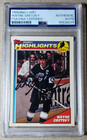 Wayne Gretzky Signed 1991-92 Topps Hockey Card PSA/DNA Certi