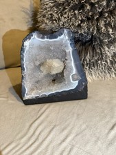 Amethyst Church Cathedral 3kg Healing Crystal Geode with Calcite and Quartz