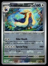 Stoutland (Master Ball Pattern) Holofoil EN [WHT - 076/086] NM
